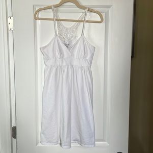 A&E white dress